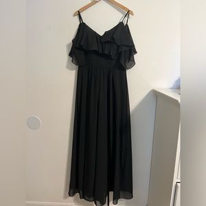 Black Formal Gown or Bridesmaids Dress